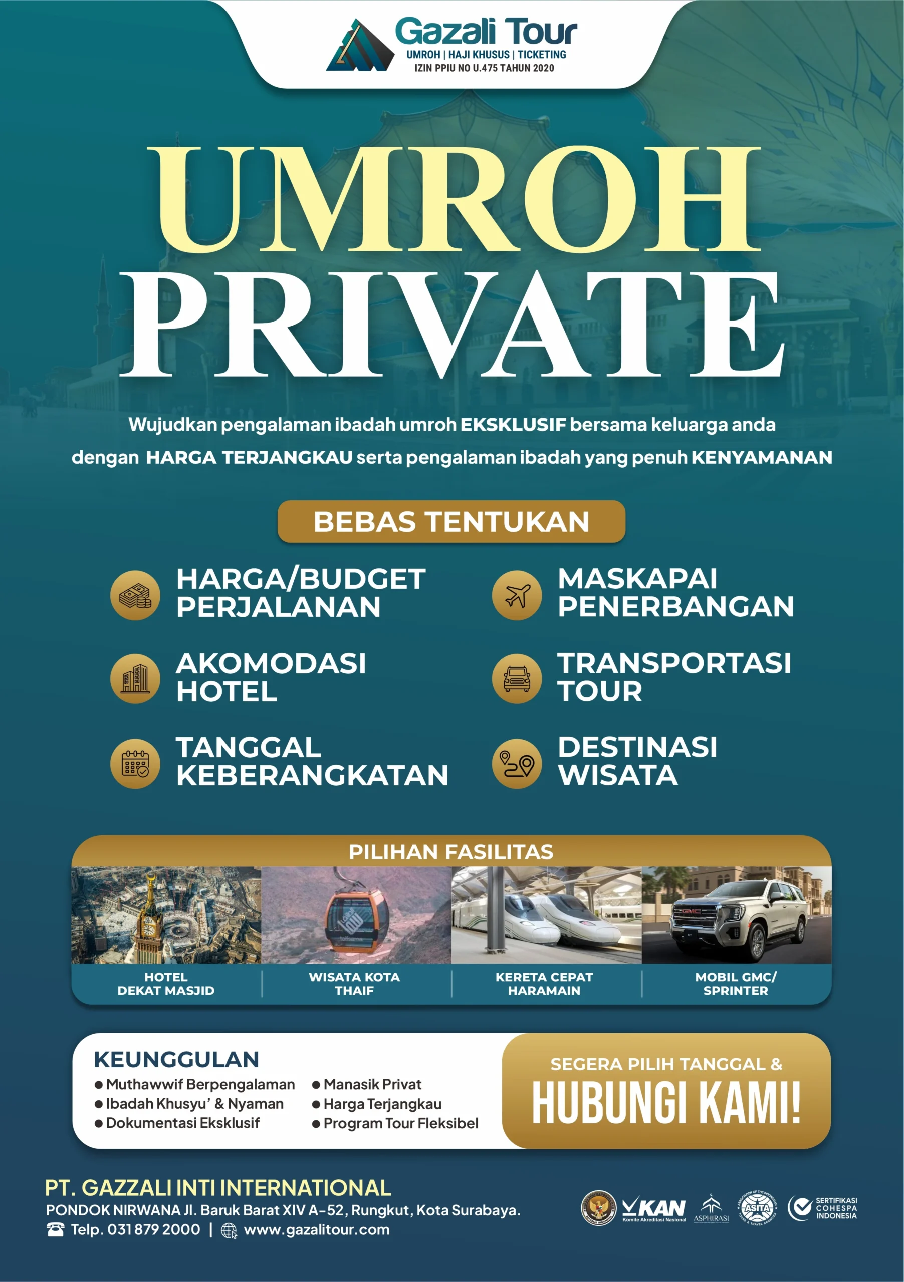 Umroh Private Gazali Tour